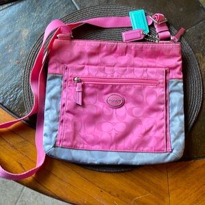 Coach messenger bag sling bag crossbody bag